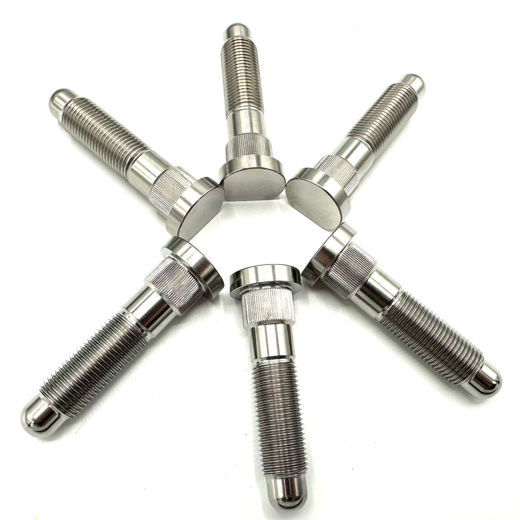 1992-2017 1/2-20 Forged Titanium Wheel Studs