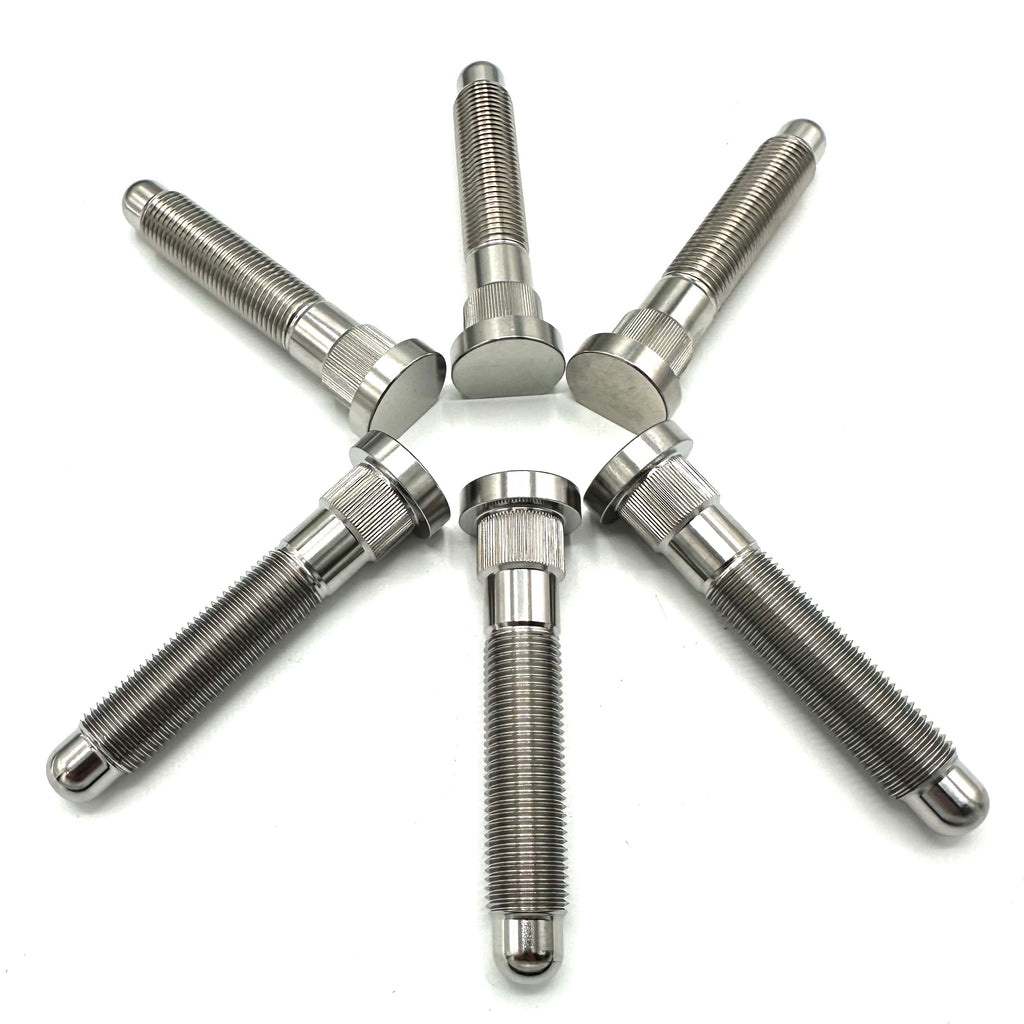 1992-2017 1/2-20 Forged Titanium Wheel Studs