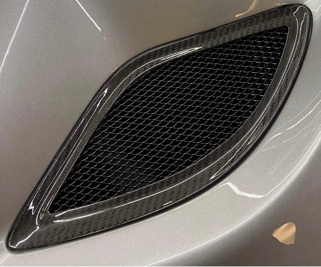 2013-2017 Gen V Viper Carbon Fiber Hood Bezels