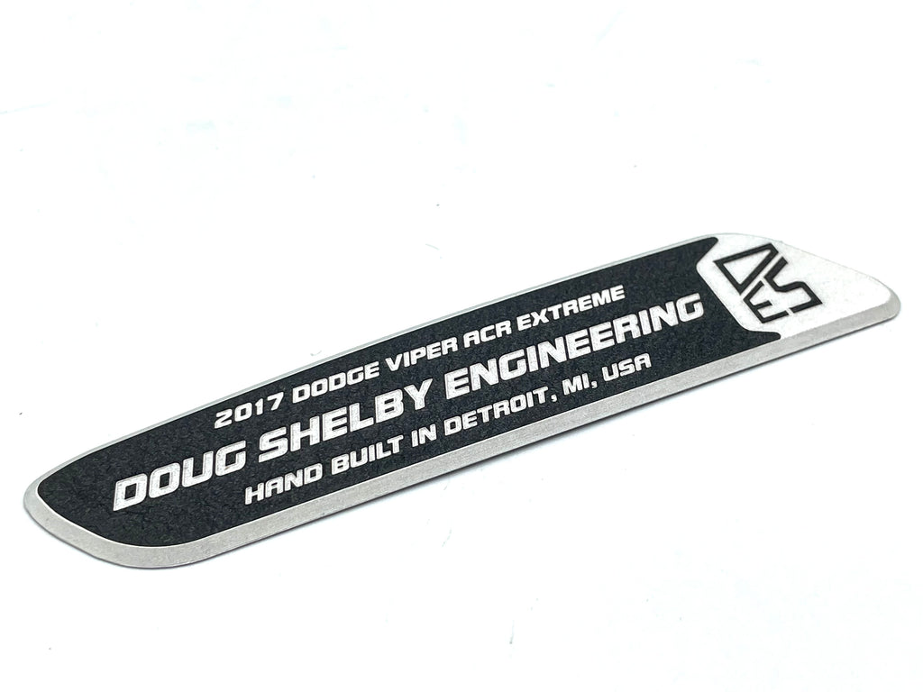 2013-2017 Gen V Custom Dash Plaque