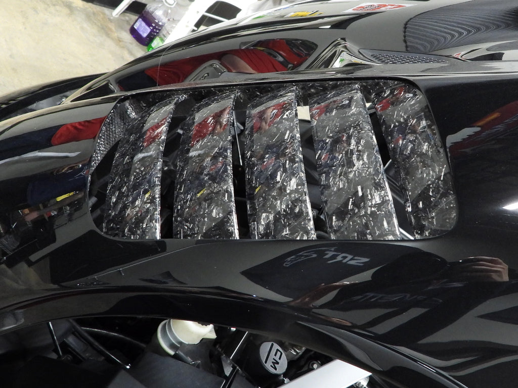 2016-2017 Gen V Viper ACR-E Carbon Fiber Fender Louvers Custom Weave