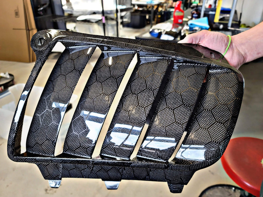 2016-2017 Gen V Viper ACR-E Carbon Fiber Fender Louvers Custom Weave