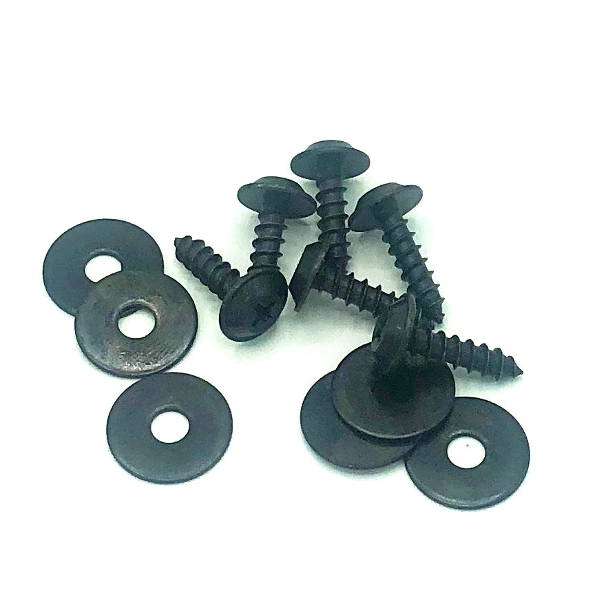 TOPBOLT 25-Pack Stainless Steel Spire Clips & Bolts For X-Type Jaguar Undertray / Belly Pan