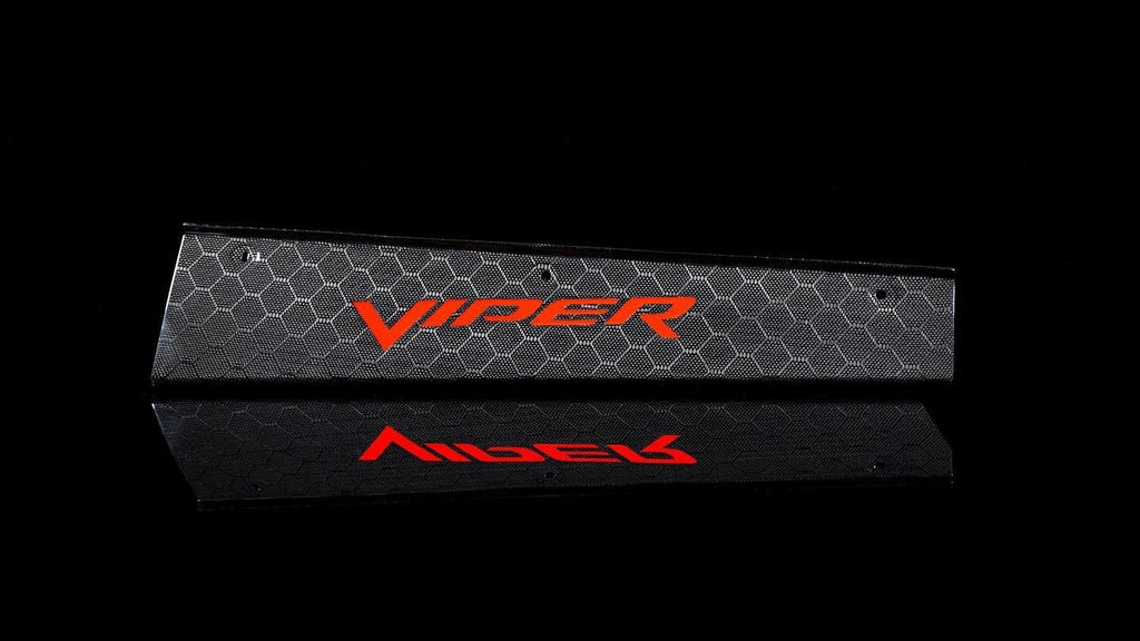 2013-2017 Gen V Viper Carbon Fiber Sill Plates Honeycomb and Camo Custom Weave