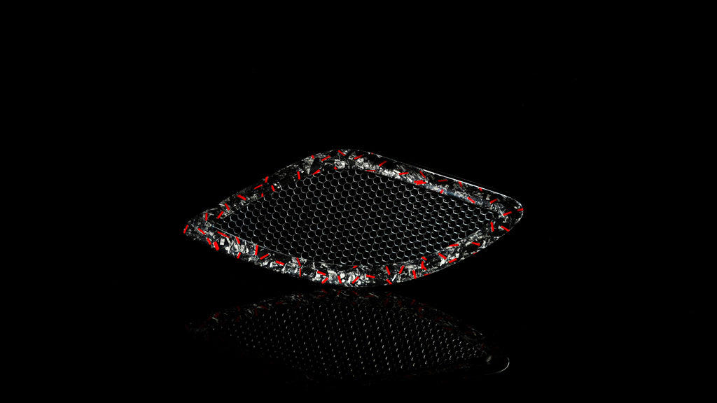 2013-2017 Gen V Viper Carbon Fiber GTS Hood Bezels Custom Weave